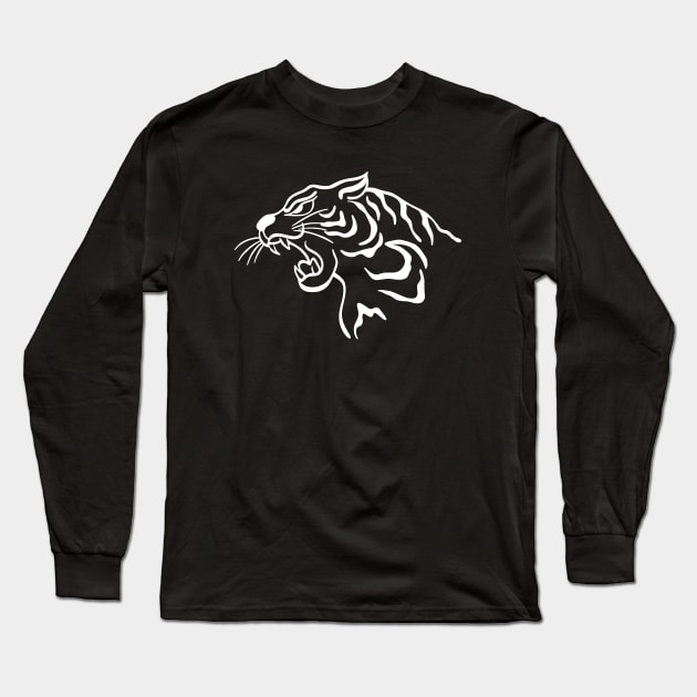 Year of the Tiger Long Sleeve T-Shirt by valentinahramov